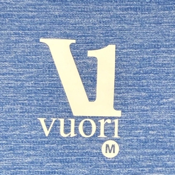 Vuori Tradewind Performance Pocket Short Sleeve T Shirt, Blue, Size Medium - Picture 6 of 6
